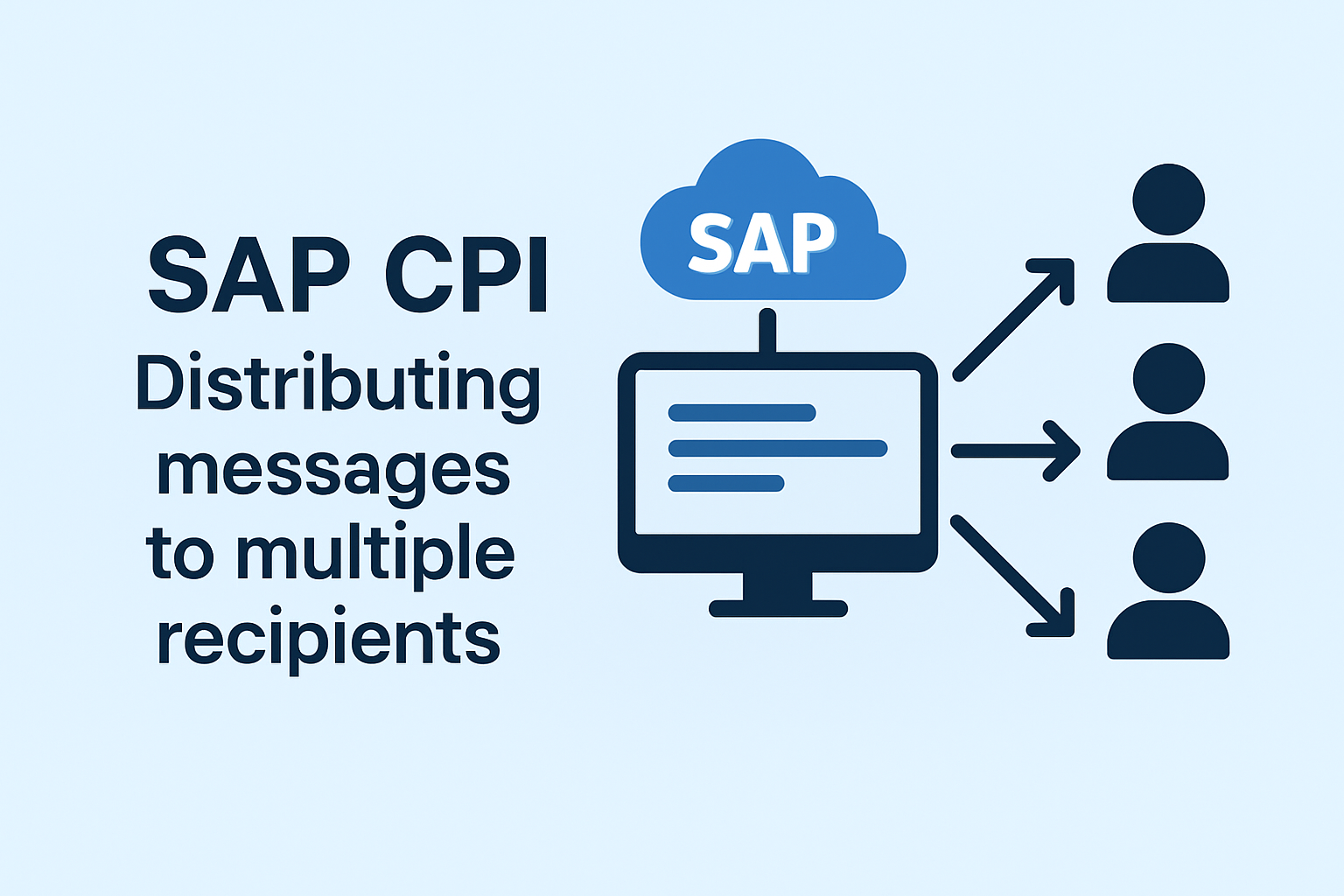 SAP CPI – Distribute Messages to Multiple Recipients